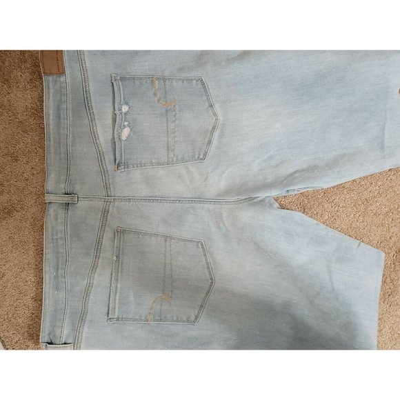 American Eagle Distressed High Rise Jegging Crop Size Plus 24 NWOT - Picture 7 of 7